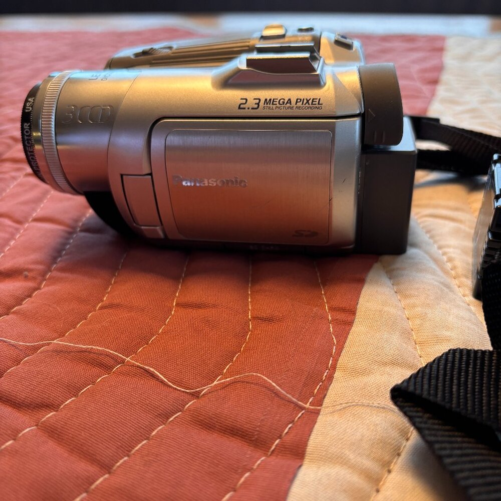 vintage Panasonic video camera